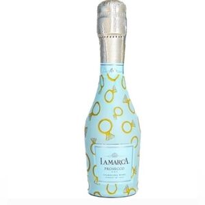 Beau Bottles Blue Engagement Ring -MINI Bottle Wrap/Cover 3 Per Pk. NWT